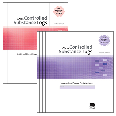 AAHA Controlled Substance Logs Set